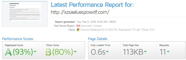 PageSpeed - Joomla!